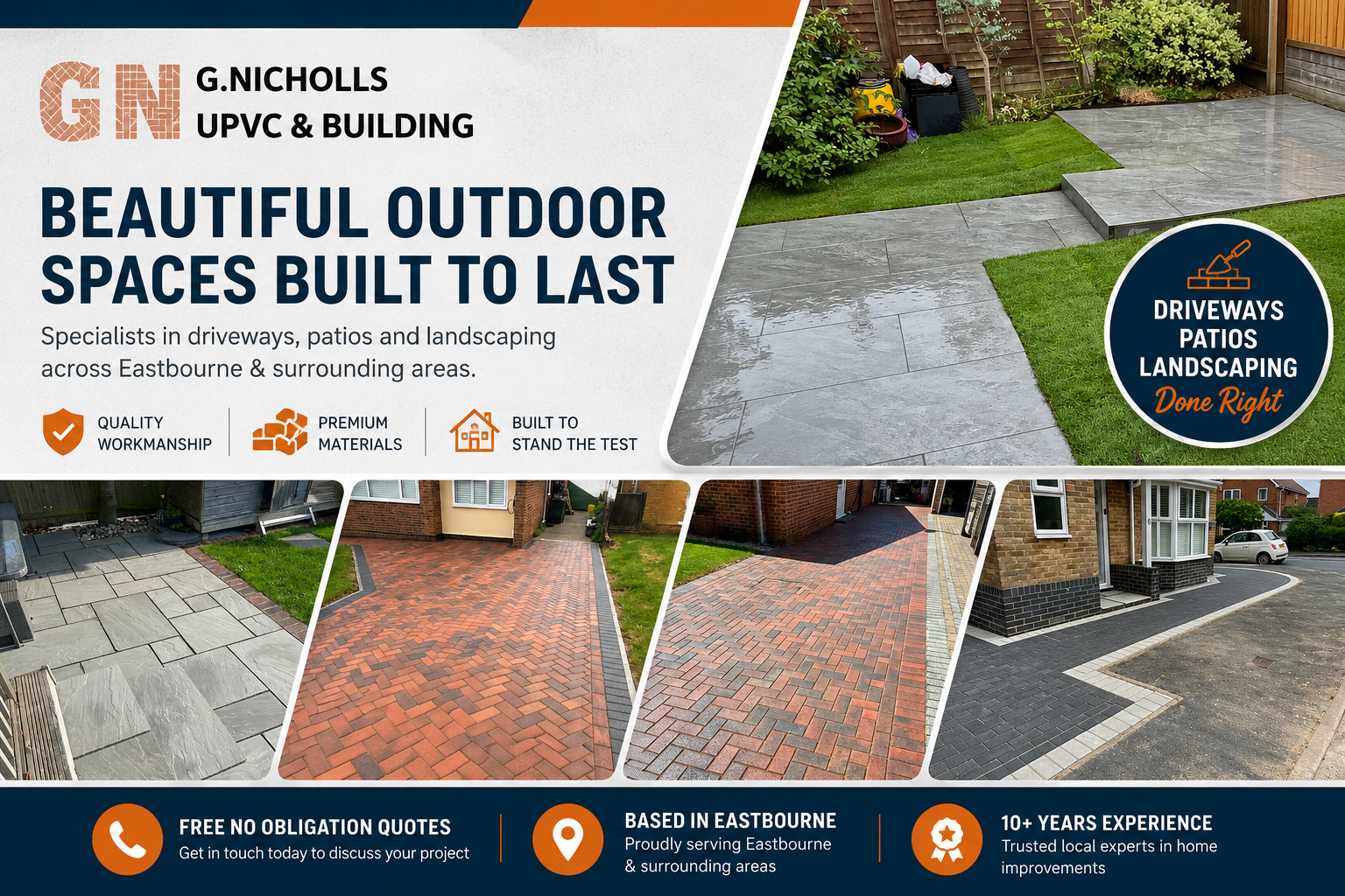 G Nicholls Home Improvements - Driveways and Paving